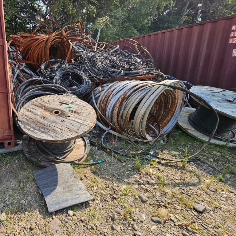 reciclaje de cable